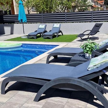 Villa Ema Kastela With Private Heated Pool ภายนอก รูปภาพ