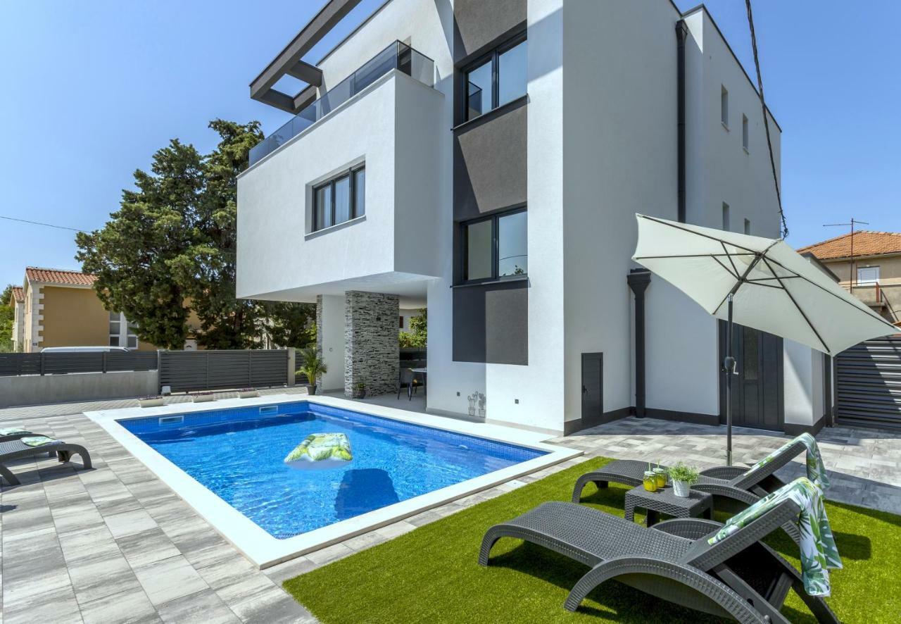 Villa Ema Kastela With Private Heated Pool ภายนอก รูปภาพ